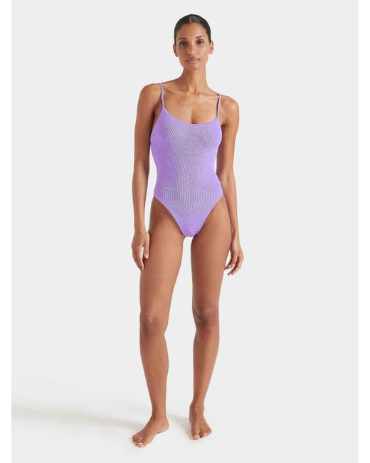 Hunza G Purple Pamela Swim