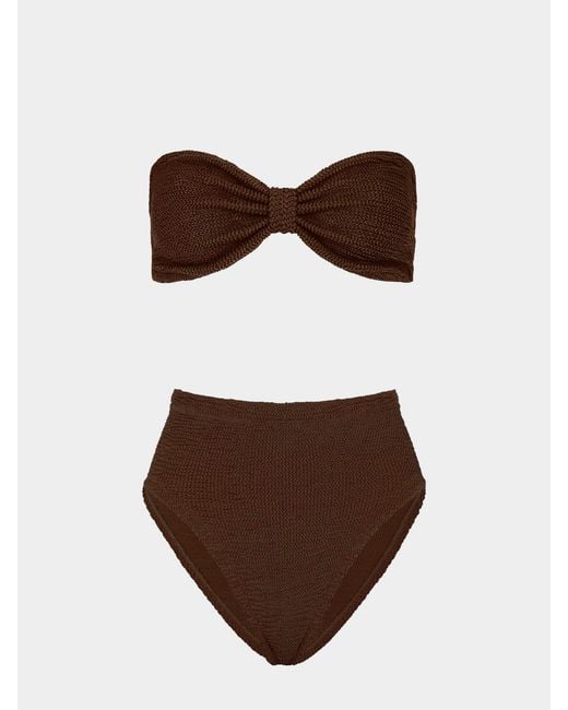 Hunza G Brown Ruby Bikini