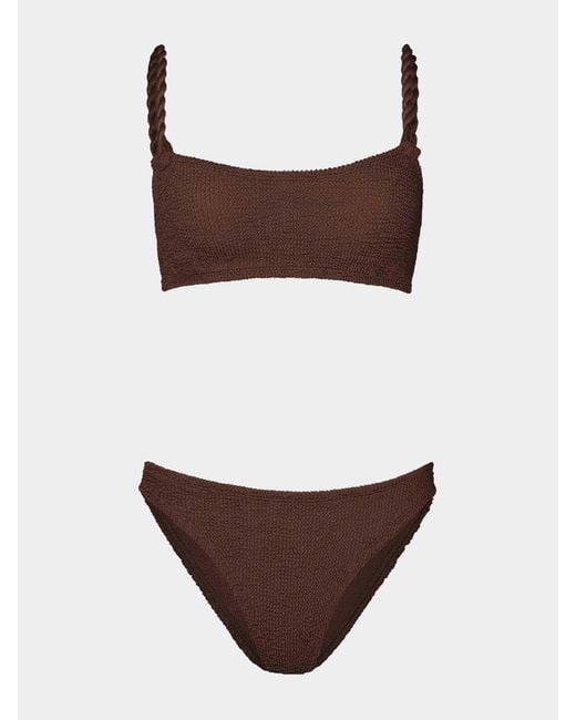 Hunza G White Phoebe Bikini