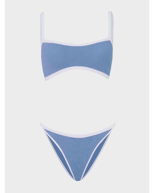 Hunza G Blue Tyler Bikini