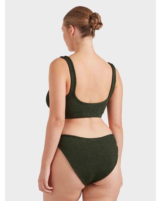 Hunza G Green Coverage Xandra Bikini