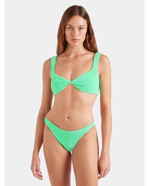 Hunza G Green Juno Bikini