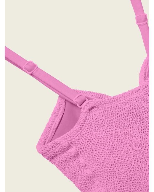 Hunza G Black Post-Mastectomy Bikini