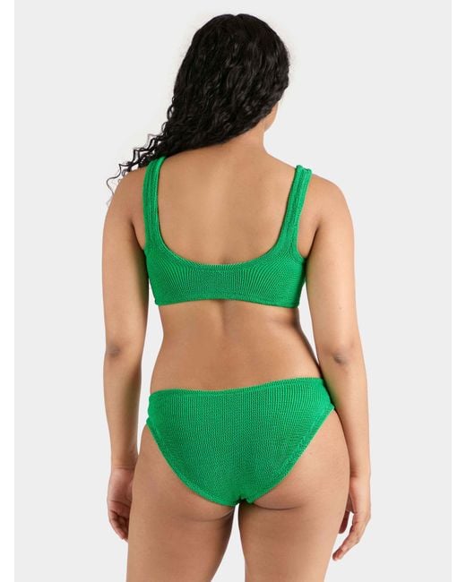 Hunza G Green Coverage Xandra Bikini