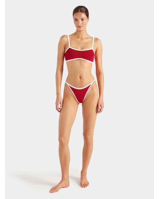 Hunza G Red Tyler Bikini