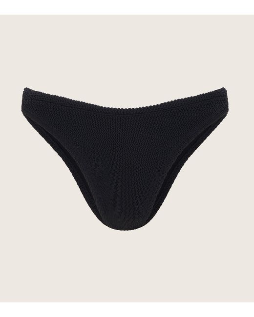 Hunza G Black Classic Bikini Bottom