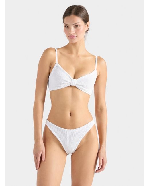Hunza G White Alicia Bikini