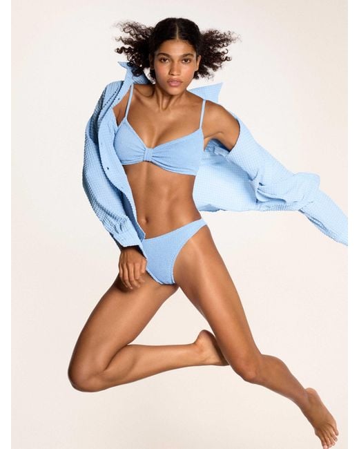 Hunza G Blue Alicia Bikini