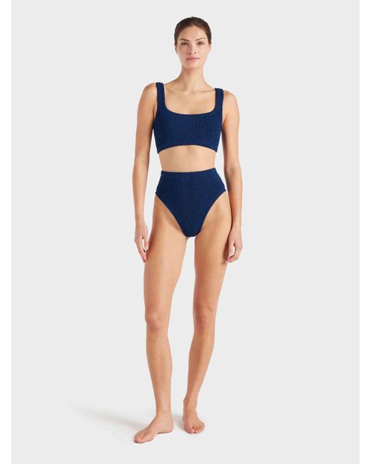 Hunza G Blue Patricia Bikini