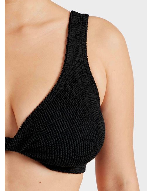 Hunza G Black Coverage Juno Bikini