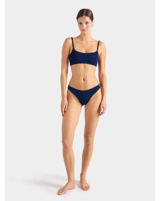 Hunza G Blue Phoebe Bikini