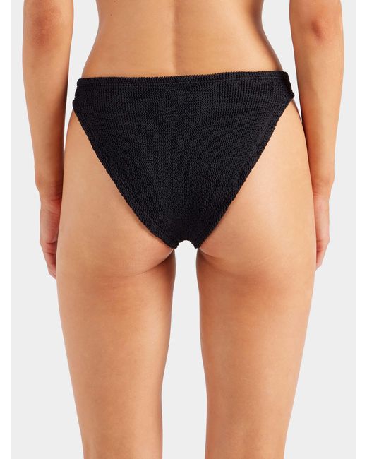 Hunza G Black Classic Bikini Bottom