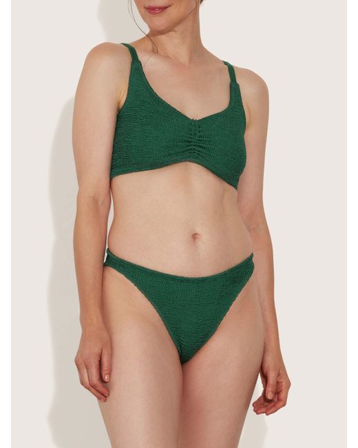 Hunza G Green Post-Mastectomy Bikini