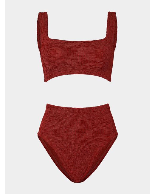 Hunza G Red Patricia Bikini