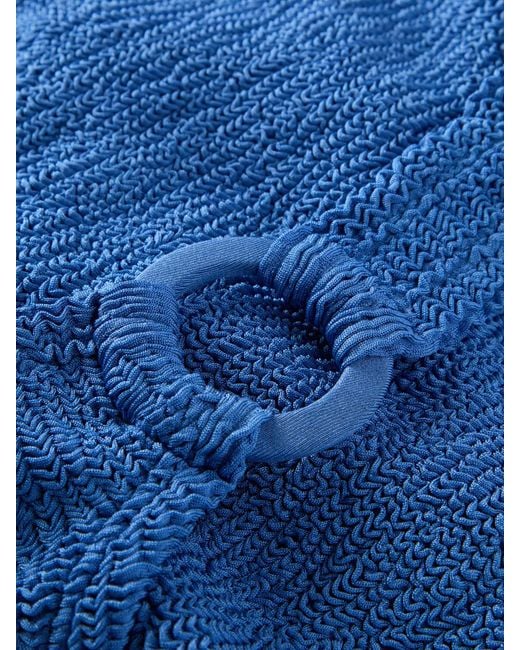 Hunza G Blue Coverage Nina Swim