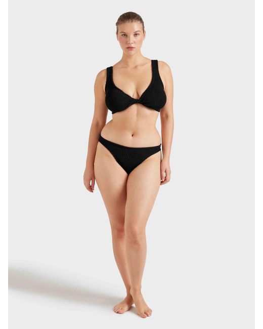 Hunza G Black Coverage Juno Bikini