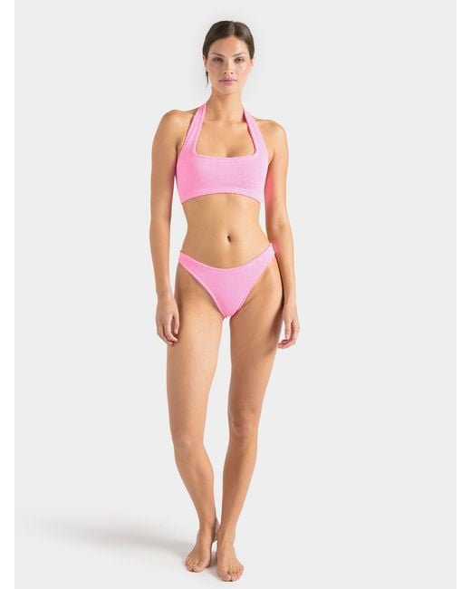 Hunza G Pink Sandy Bikini