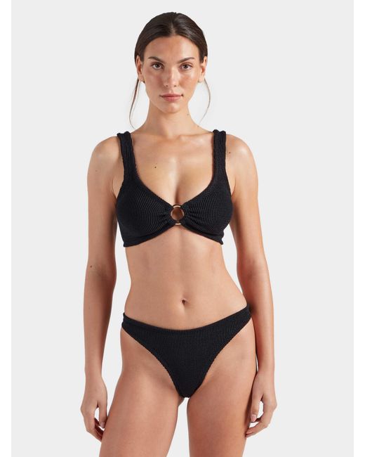 Hunza G Black Julia With Hoop Bikini