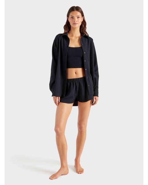 Hunza G Black Resort Swim Shorts