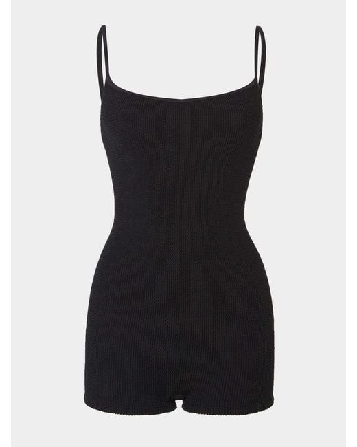 Hunza G Black Pamela Romper