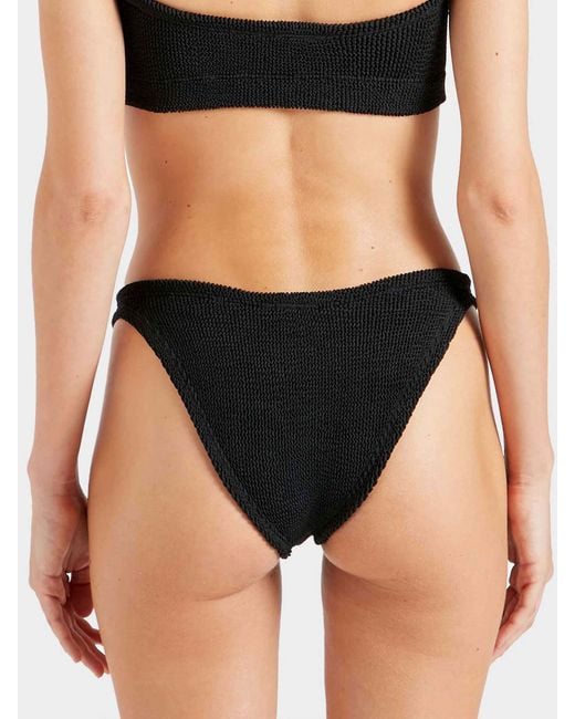 Hunza G Brown Skimpy Bikini Bottom