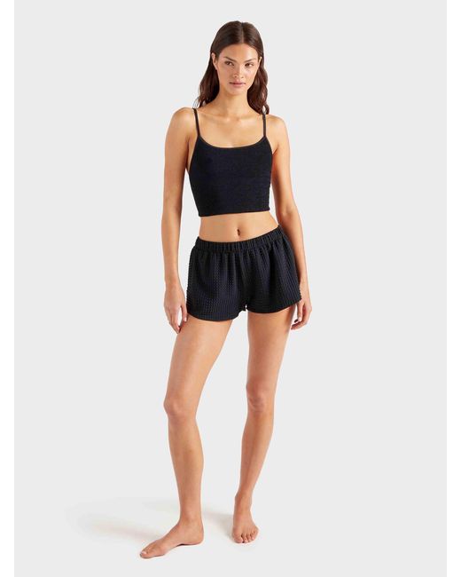 Hunza G Black Resort Swim Shorts