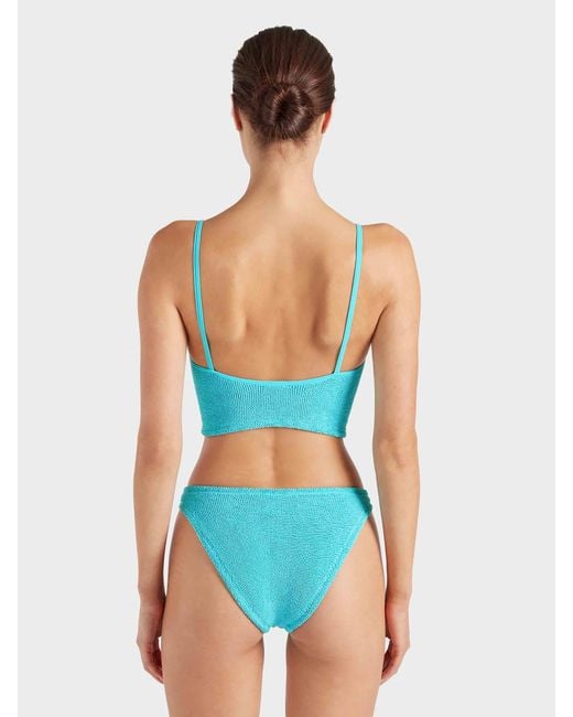 Hunza G Blue Strap Bikini