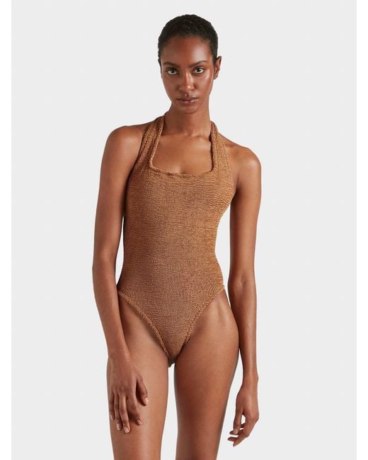 Hunza G Brown Sandy Swim