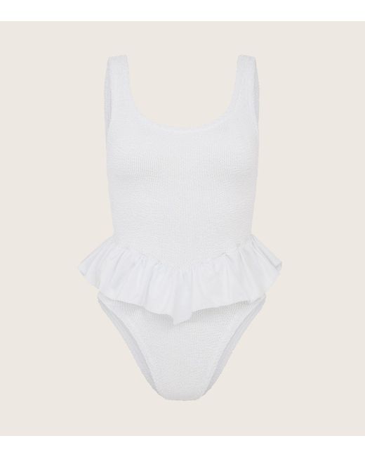 Hunza G White Denise Swim