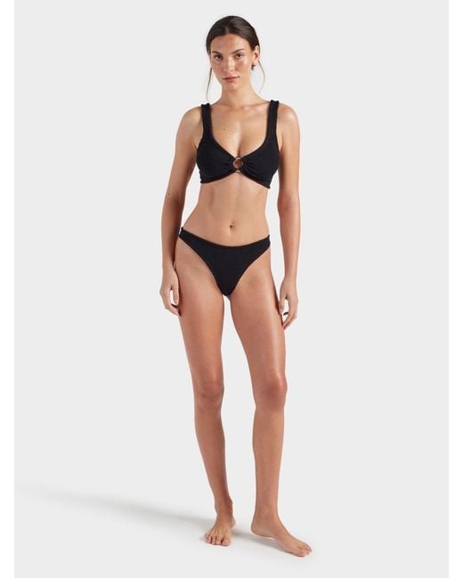 Hunza G Black Julia With Hoop Bikini