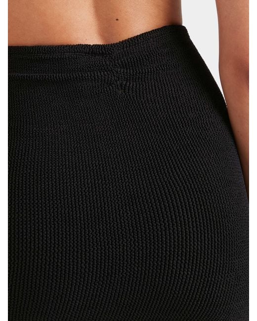 Hunza G Blue Mini Skirt