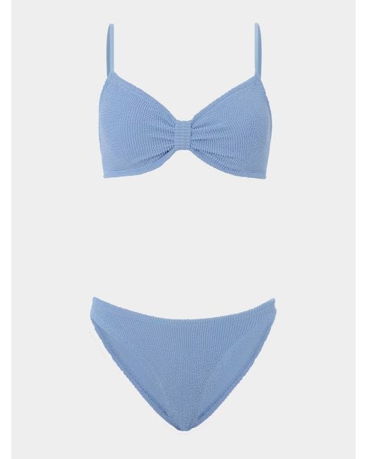 Hunza G Blue Alicia Bikini