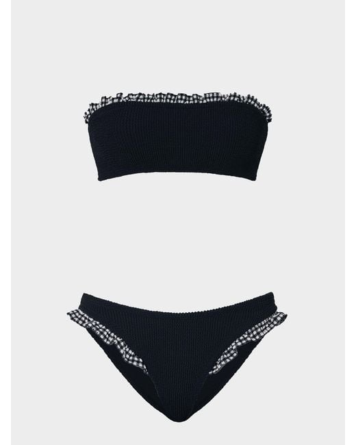 Hunza G Black Trudy Bikini