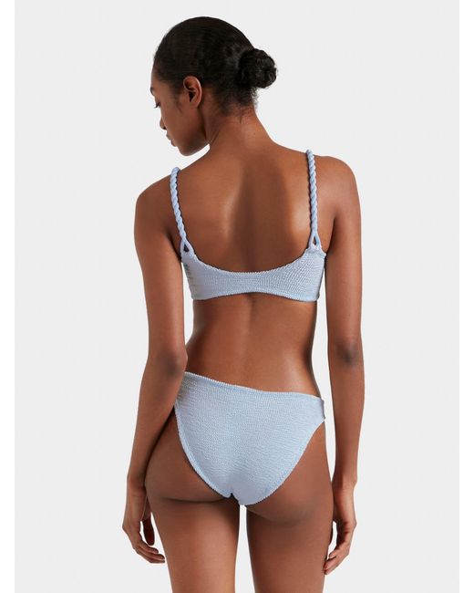 Hunza G Blue Phoebe Bikini
