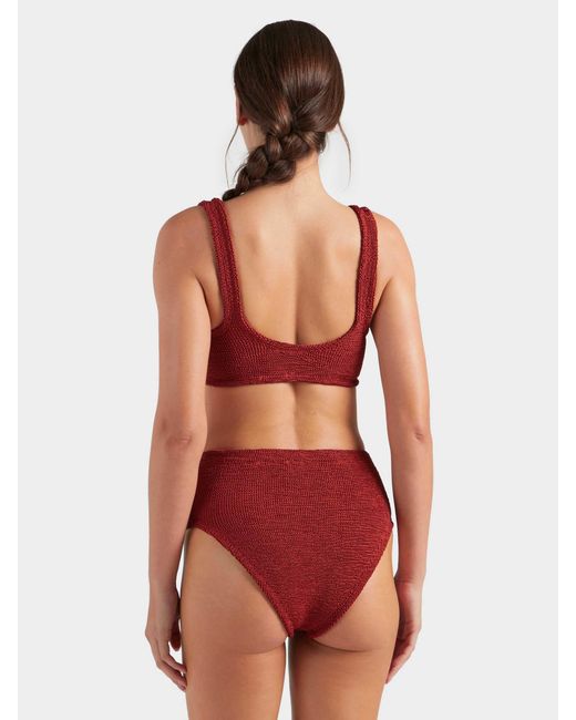 Hunza G Red Patricia Bikini