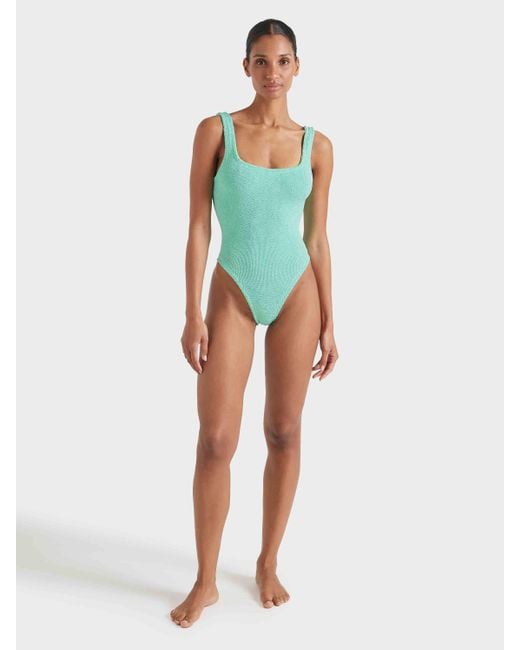 Hunza G Green One-Piece
