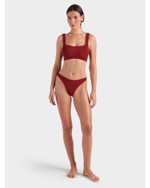 Hunza G Red Xandra Bikini