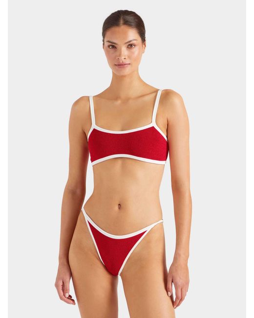 Hunza G Red Tyler Bikini