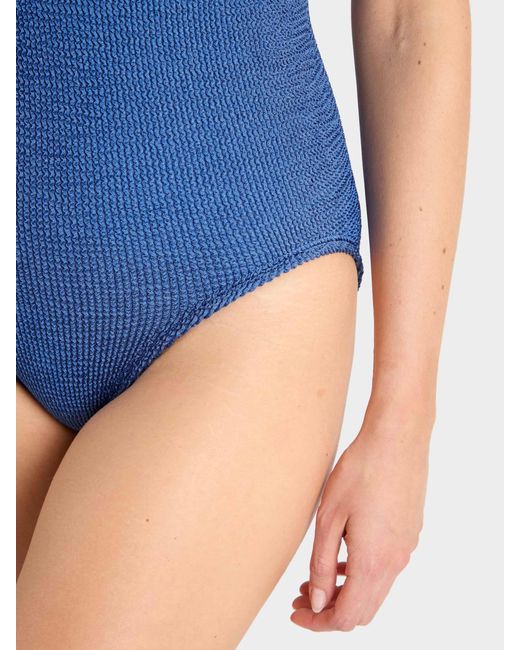Hunza G Blue Coverage Nina Swim