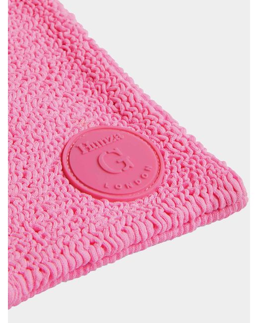 Hunza G Pink Sunglasses Pouch