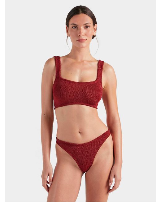 Hunza G Red Xandra Bikini