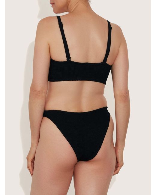 Hunza G Black Post-Mastectomy Bikini