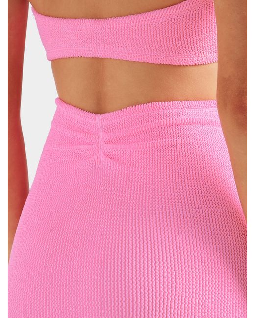Hunza G Pink Mini Skir
