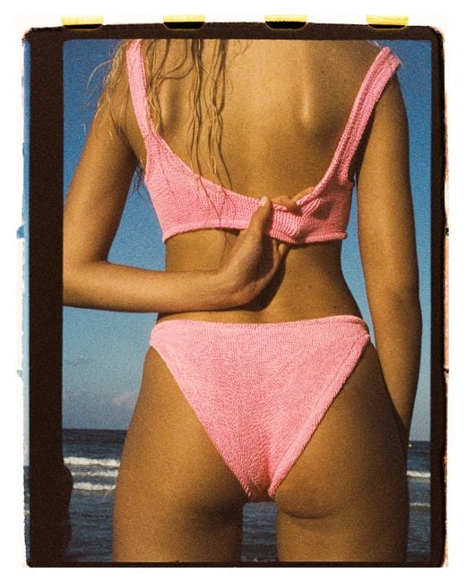 Hunza G Pink Xandra Bikini