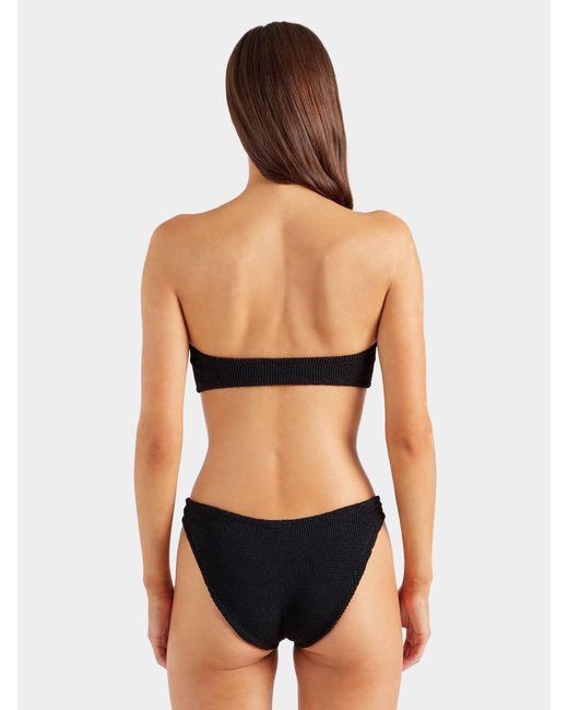 Hunza G Black Coverage Jean Bikini
