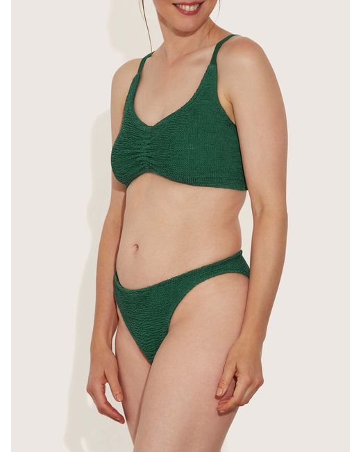 Hunza G Green Post-Mastectomy Bikini