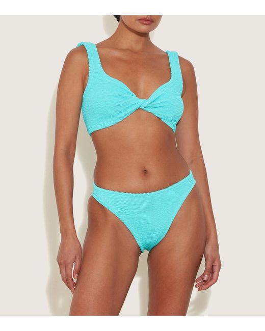 Hunza G Blue Juno Bikini