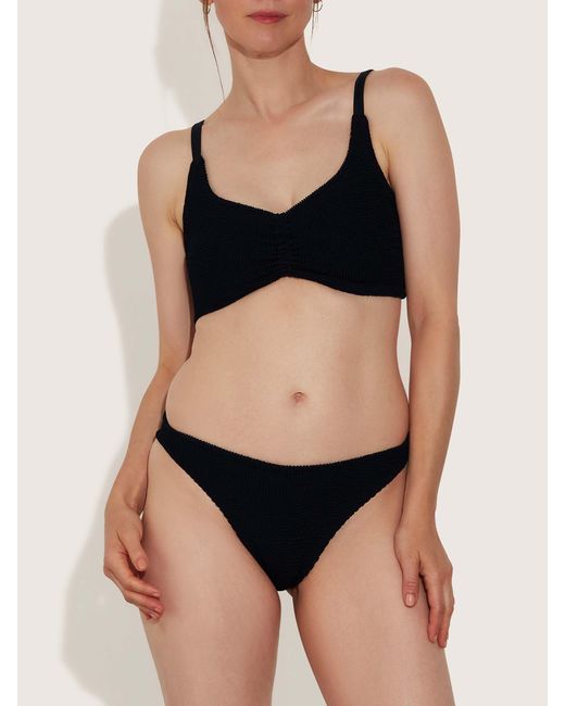 Hunza G Black Post-Mastectomy Bikini