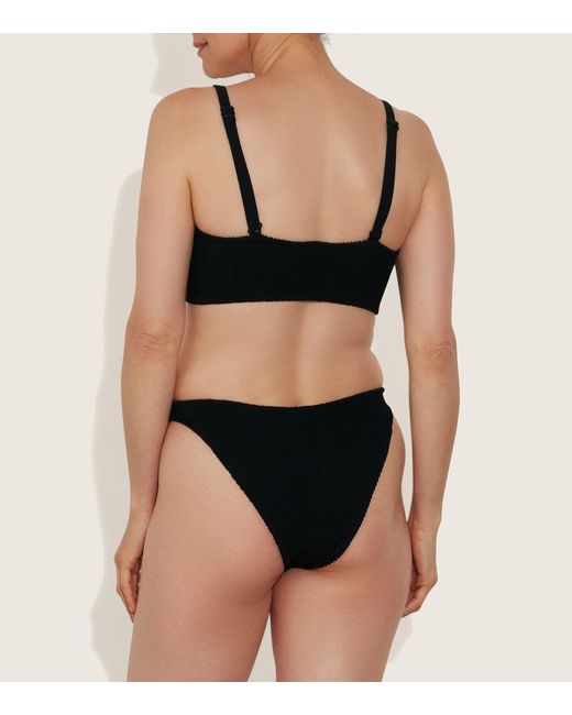 Hunza G Black Post-Mastectomy Bikini