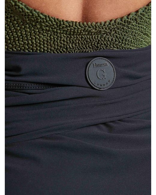 Hunza G Blue Short Sarong